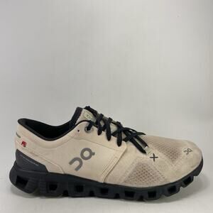 On Cloud Cloud X 3 Fawn/Magnet Running Shoes Womens Size 8.5 Training Sneakers